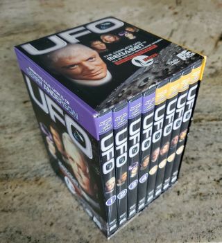 Ufo The Complete Tv Series Dvd Rare Oop Megaset Box Gerry Anderson Uk Sci - Fi R1