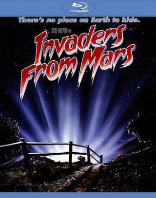 Invaders From Mars (1986) Blu - Ray Scream Factory Tobe Hooper Rare Oop