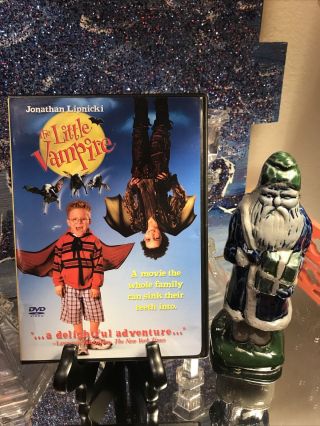 The Little Vampire - Dvd - Rare Htf 2000 Family Comedy Jonathan Lipnicki