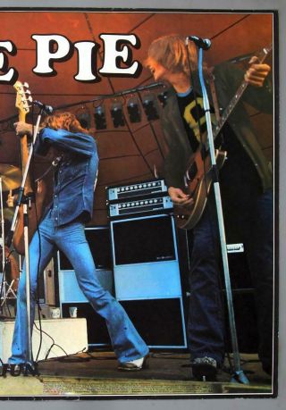 HUMBLE PIE Steve Marriott mega rare vintage 1973 EAT IT concert poster 3