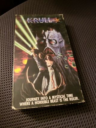 “krull” Vhs ‘80s Goodtimes Release Cult Classic Rare Fantasy The Glaive
