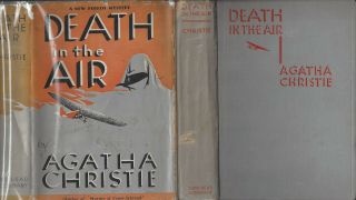 Agatha Christie - Death In The Air - Rare 1st 1935 Dj