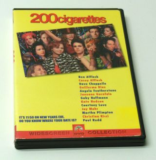 200 Cigarettes 1999 Dvd Rare Oop 90 