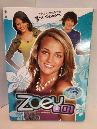 Zoey 101 Season 3 The Complete 3rd Season Nickelodeon Dvd - Rare
