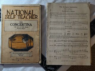 Vintage Georgi & Vitak 38key chemnitzer concertina RARE Pink W/ case 3