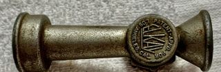 Antique Vintage Solid Brass Elkay Water Hose Sprayer Nozzle