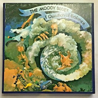Rare 7 - 1/2ips The Moody Blues A Question Of Balance Reel Tape Guaranteed