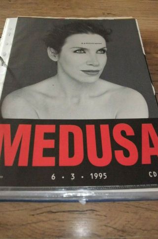 ☆☆ Eurythmics Annie Medusa 1995 Album Rare Press Advert A4 Poster ☆☆