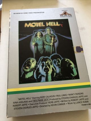 Rare Motel Hell Beta Tape Betamax Not Vhs Horror Cult Gore Thriller