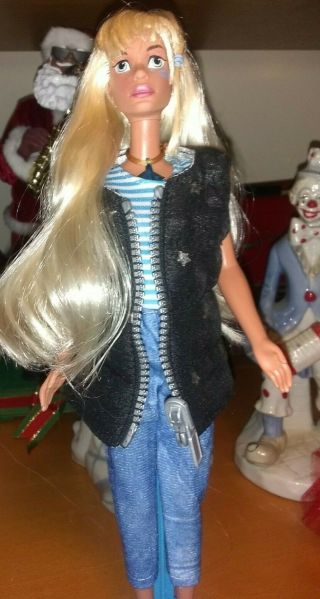 Rare Vintage Disney Mattel 1996/2000 Atlantis Princess Kida Light - Up Barbie