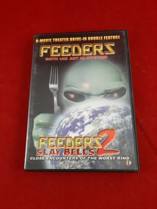 Feeders & Feeders 2: Slay Bells Dvd Double Feature Rare And Oop