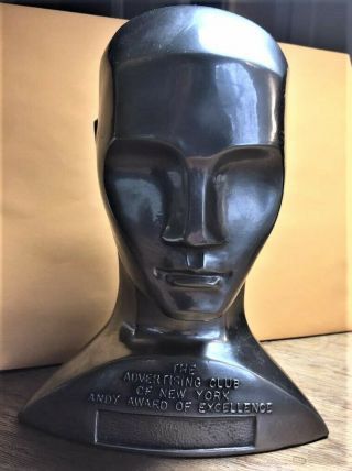 Rare Vintage The Advertising Club Of York Andy Award Of Excellence