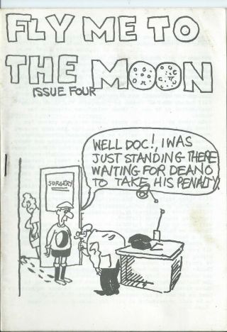 Rare Middlesbrough Football Fanzine Fly Me To The Moon Fmttm Issue Number 4