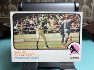 1973 Topps Willie Stargell Pittsburgh Pirates 370 Baseball Card
