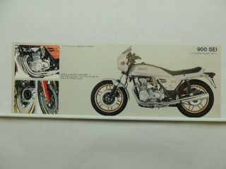 Vintage Benelli 900 Sei Dealer Motorcycle Brochure Specifications L6890