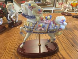 Lenox Carousel Horse “Happy Birthday” Limited Edition Rare 3