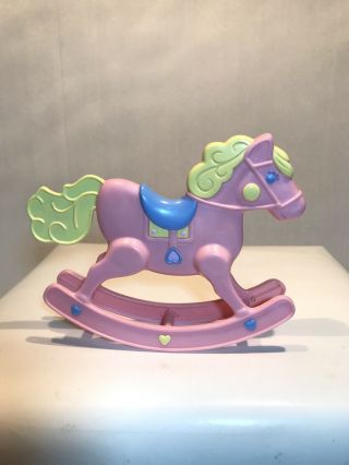 Heart Family Cousin Nellie Pink Rocking Horse - Heart Family Pink Rocking Horse