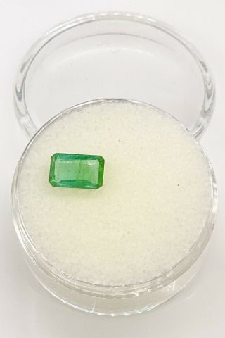 Rare $1000 Emerald Cut Colombian Emerald.  60ct Loose Gem