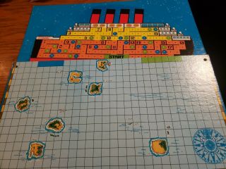 RARE 1976 The Sinking Of The Titanic Board Game by Ideal Toy Corp 2