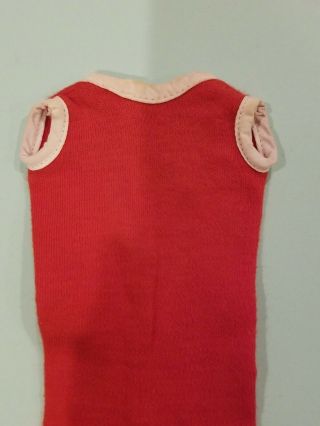 VINTAGE AMERICAN CHARACTER TRESSY DOLL RED DRESS 1960 ' S 2