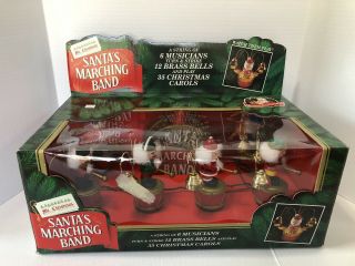 Rare Vintage 1993 Mr Christmas Nutcracker Santa Marching Band 35 Carols Work