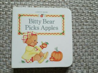 Pleasant Co.  American Girl Bitty Baby Autumn Set Touch & Feel Board Book (1998)