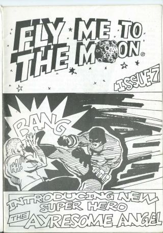 Rare Middlesbrough Football Fanzine Fly Me To The Moon Fmttm Issue Number 7