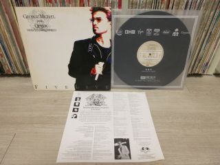 George Michael And Queen - Five Live 1993 Korea Lp Insert Rare