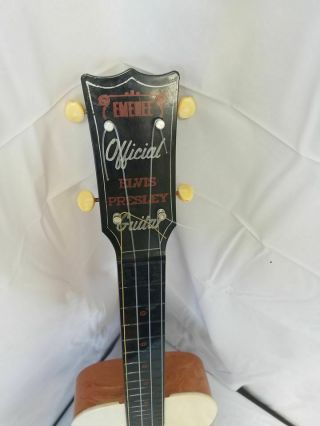 Rare Vintage Elvis Presley 4 String Guitar Emenee 2
