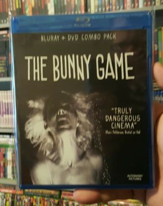 The Bunny Game 2011 Blu - Ray,  Dvd Like - Extremely Rare Oop Htf