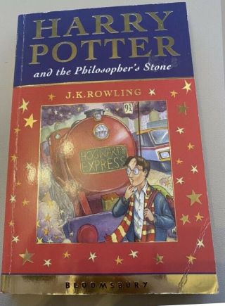 Rare Harry Potter And The Philosopher Stone First Edition First Printing