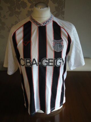 Grimsby Town 1991 Ribero Home Shirt Large Adults Rare Old Vintage