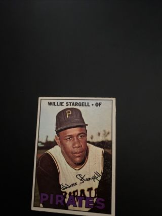 1967 Topps Willie Stargell Pittsburgh Pirates 140 Baseball Card
