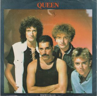1984 Queen - Radio Ga Ga / I Go Crazy.  - 7 " 45rpm - Rare South Africa Release