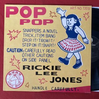 Rickie Lee Jones - Pop Pop - Geffen Gef 24426 German Press - Rare Audiophile Lp
