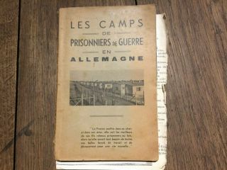 Rare Livre Sur Les Camps De Prisonniers De Guerre En Allemagne Oflag,  Stalag