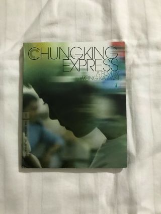 Chungking Express Criterion Blu - Ray Digipak Slipcover Wong Kar - Wai Rare Oop 1