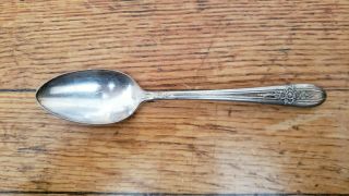 Antique Vintage Collectible Spoon 6 " Wm Rogers Mfg Co Extra Silver Plate