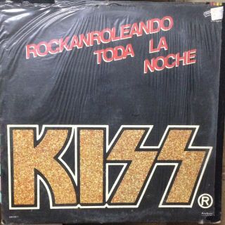 Kiss/ Rockanroleando Toda La Noche/ultra Rare Lp Mexico Casablanca 1985 Rock