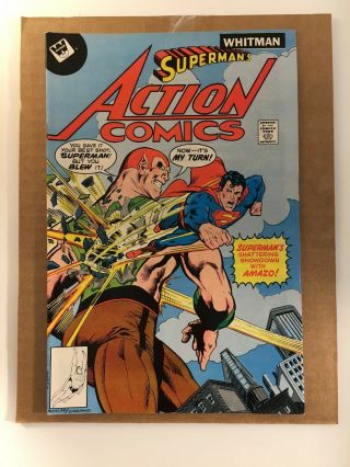 Action Comics 483 Rare Whitman Variant Bronze Age Dc I Combine