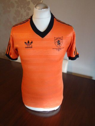 Dundee United 1983 Adidas Home Shirt Small Adults Rare Vintage Trefoil