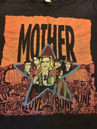 Mother Love Bone Shirt 1990 Rare - Pearl Jam