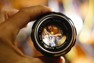 Nikon Kogaku Nikkor - S Auto 50mm F1.  4 - Rare Prime Lens