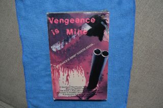 Vengeance Is Mine,  Ultra Rare 1980s Violent Sleaze Big Box Paragon Video Vhs