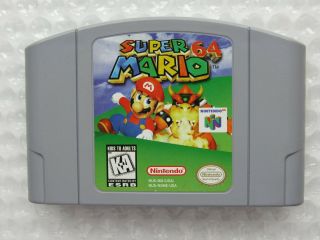 Great Authentic Mario Nintendo 64 N64 Video Game Rare Retro Kid
