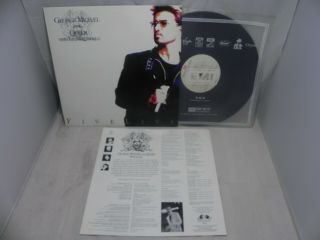 George Michael And Queen - Five Live 1993 Rare Korea Lp W/insert / Ex,