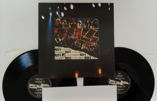 Kiss Mtv Unplugged 2 X Lp Live Rare 2014 Mercury 180 Grams,  Poster