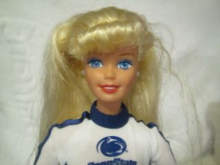 1996 Mattel Penn State University Barbie Cheerleader Doll