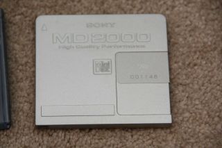 Sony Md2000 Minidisc Extremelly Rare And Sought After Low Serial Number 1148