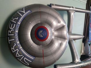 Rare Promo Star Trek Iv,  The Voyage Home U.  S.  S.  Enterprise Inflatable